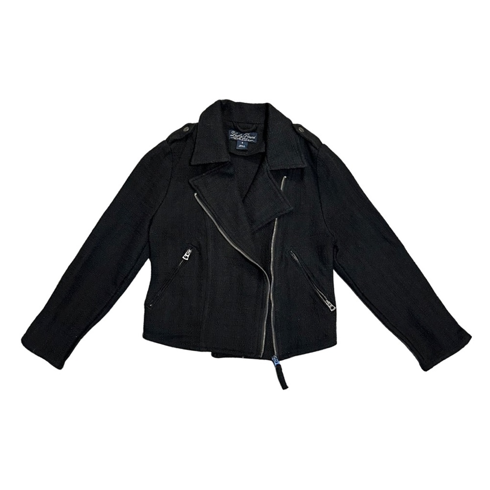 Lucky Brand black moto jacket - Picture 1 of 6